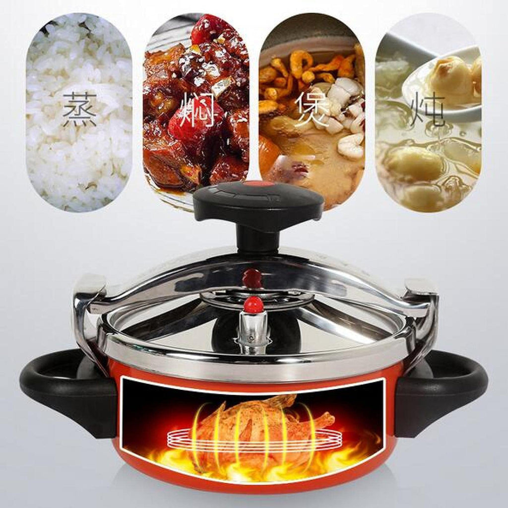 Camping Pressure Cooker Aluminum Alloy 2L L378555