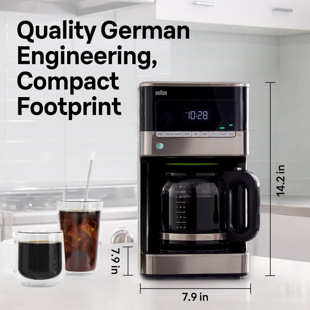 12-Cup Drip Coffee Maker with 24 Hour Timer I448