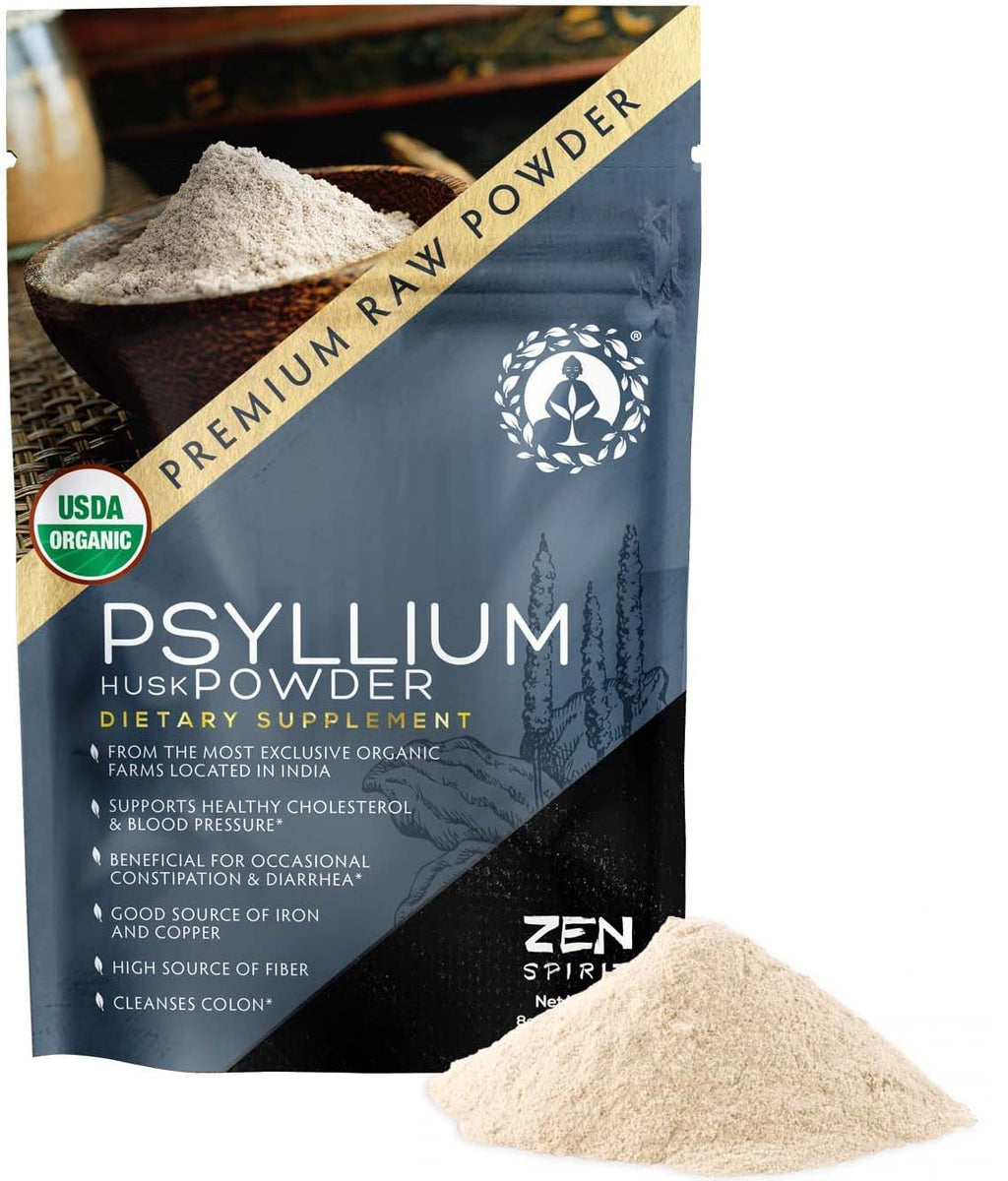Organic Psyllium Husk Powder 8oz X284