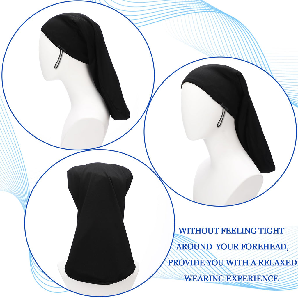 2 Pcs Dreadlock Sleep Cap V5946