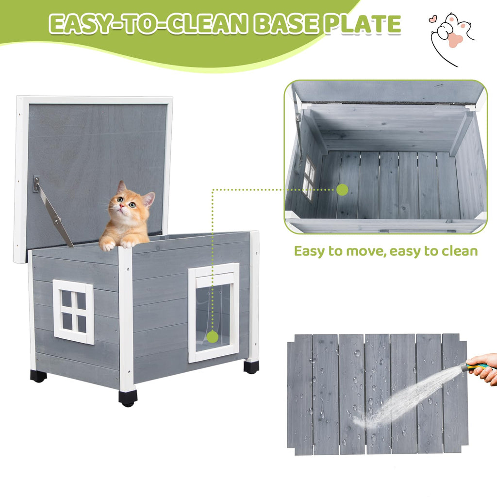 Wooden Pet House with Window C522