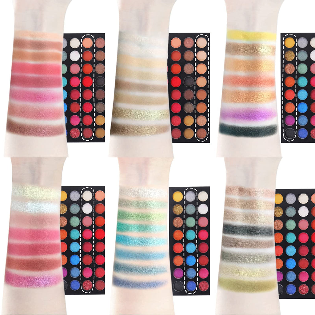48 Colors Shimmer Glitter Eyeshadow Palette B45075