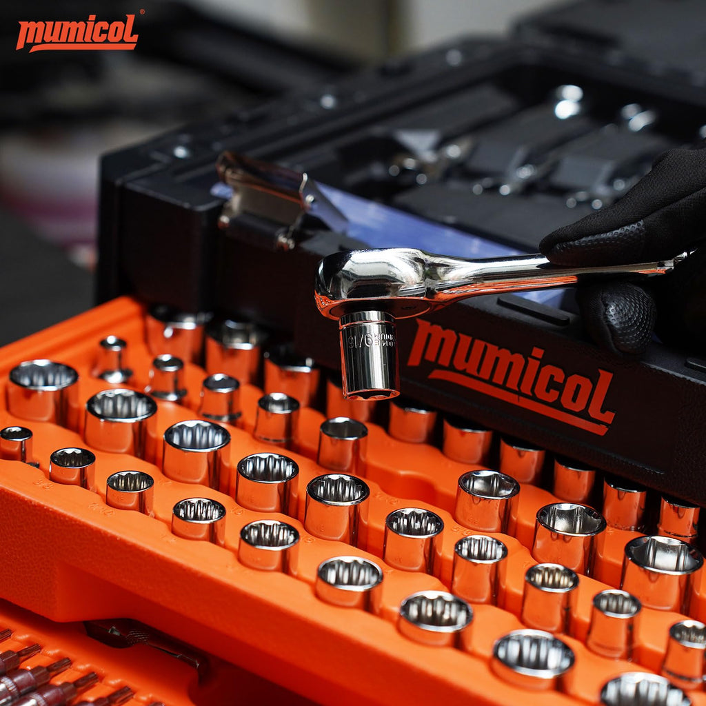 320-Pcs Mechanic Tool Set with 72-Tooth Ratchet Z721