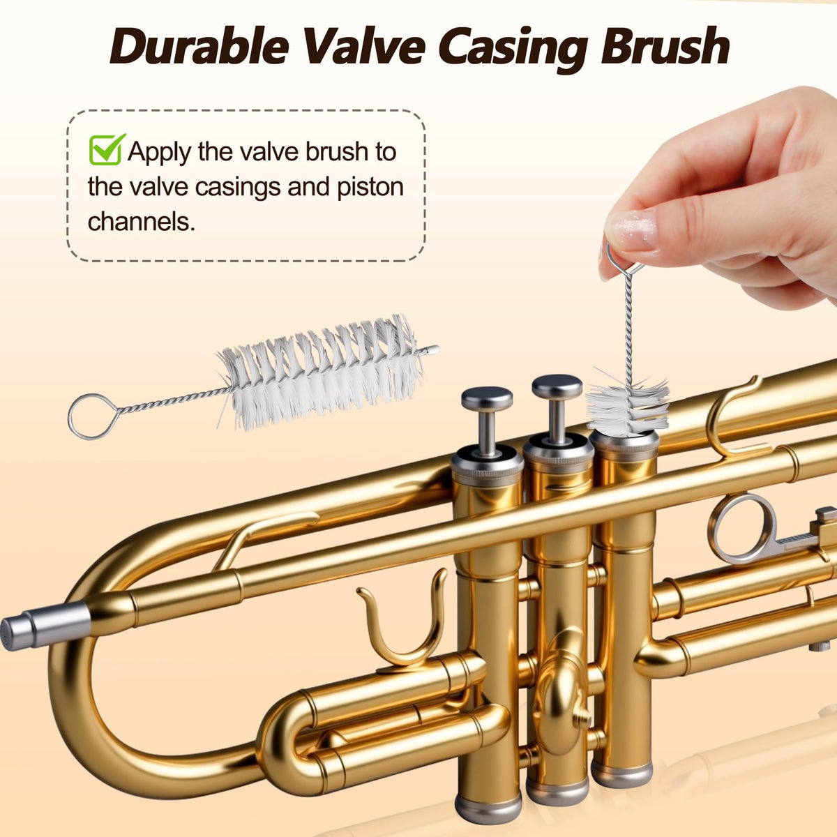 10 Pieces Trumpet Cleaning Kit I6772