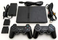 PS2 Slim Gaming Console with 2 Wireless Controllers F1214