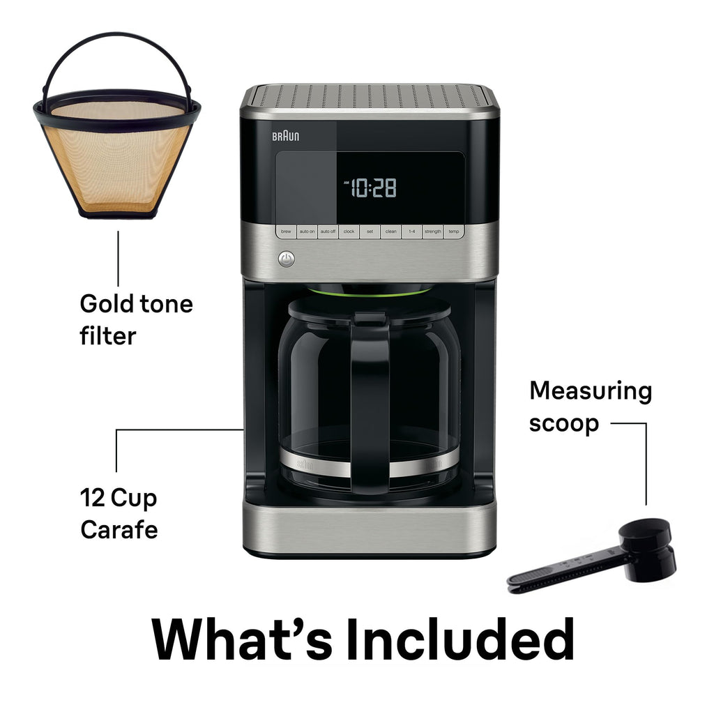 12-Cup Drip Coffee Maker with 24 Hour Timer I448