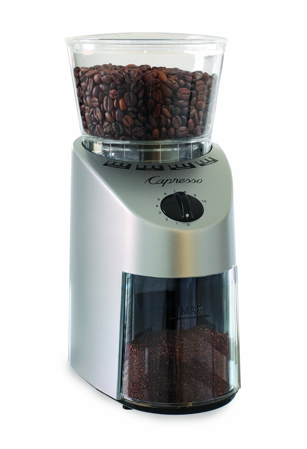 Conical Burr Grinder, Brushed Silver H206