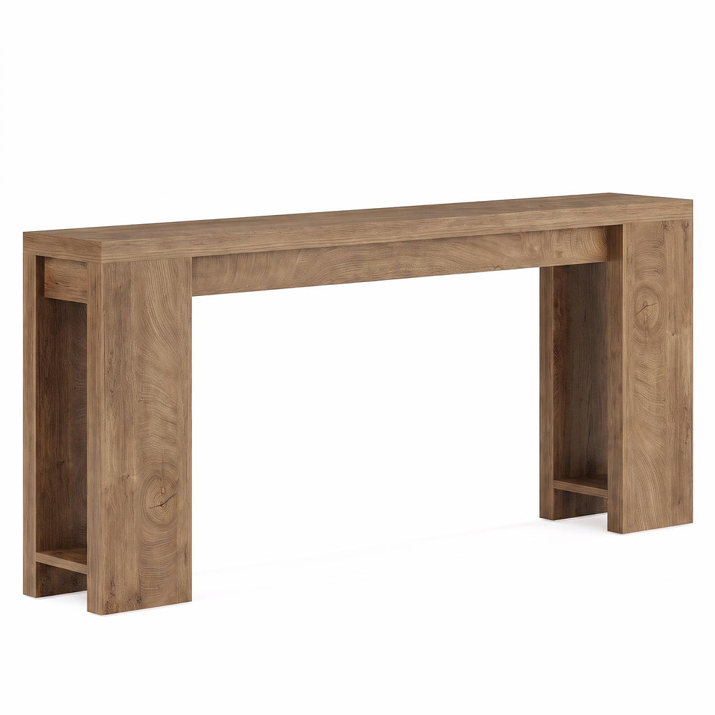 70.9-Inch Light Brown Console Table D502826