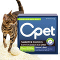 Cassava Cat Litter, Quick Clumping Plant-Based Pellets, Low Dust, 16 lb A87630