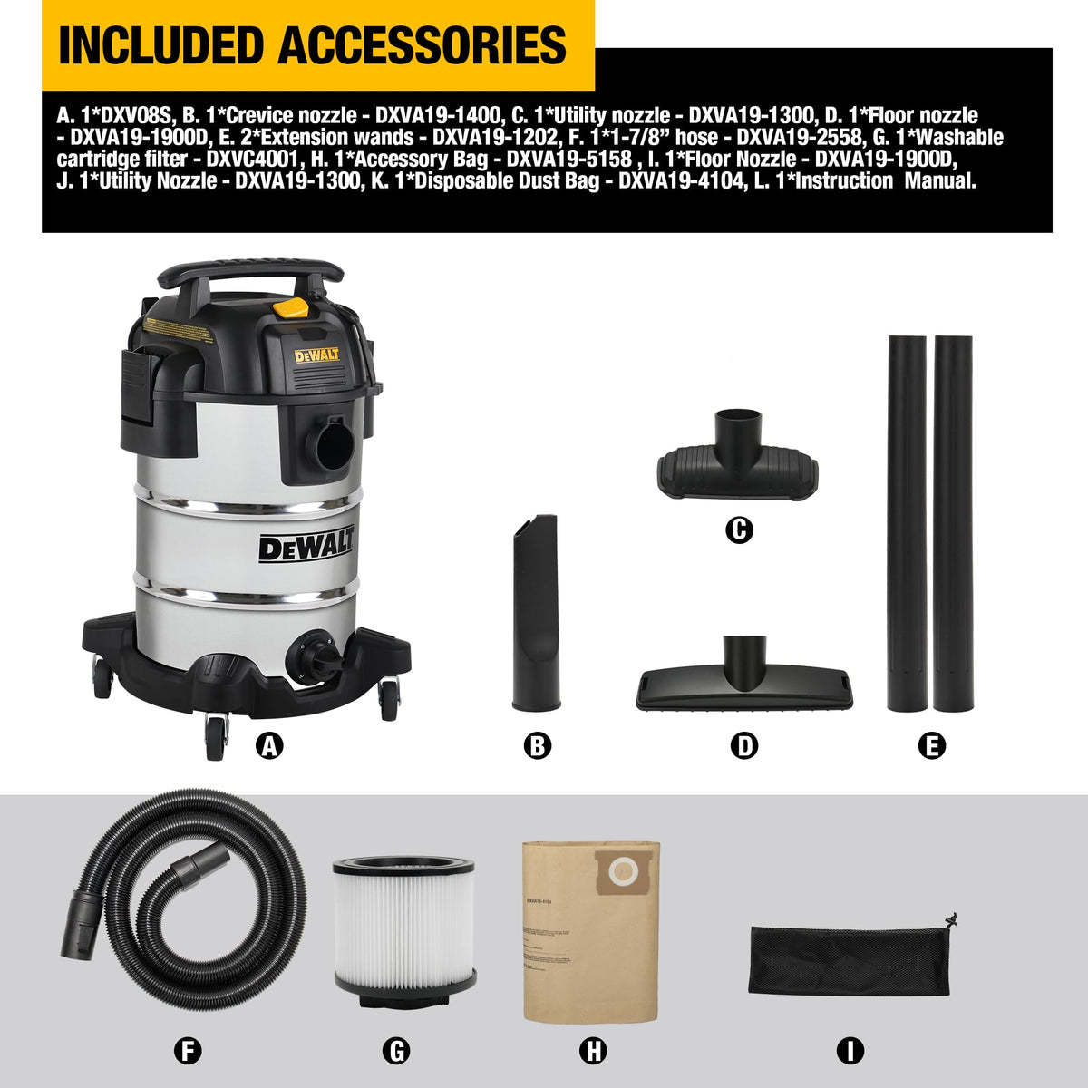 8 Gallon Wet and Dry Shop Vacuum with Blower P506382
