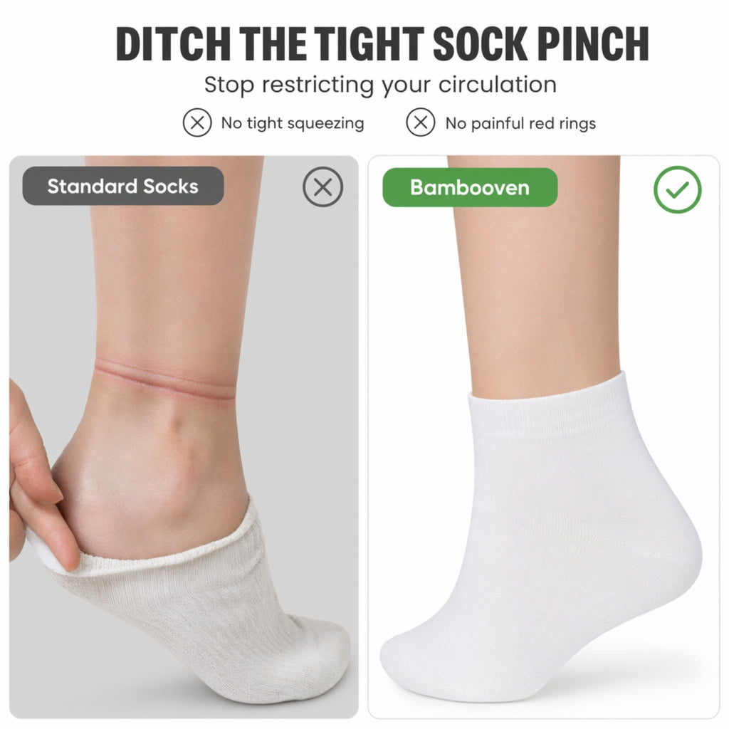 Mens Womens Rayon Bamboo 4 Pairs Ankle Socks B8239