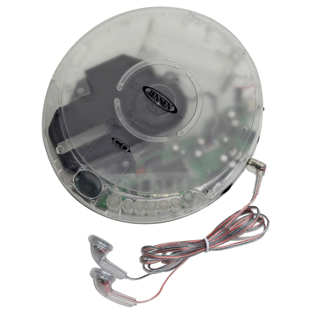 Portable CD Player Transparent Clear O172