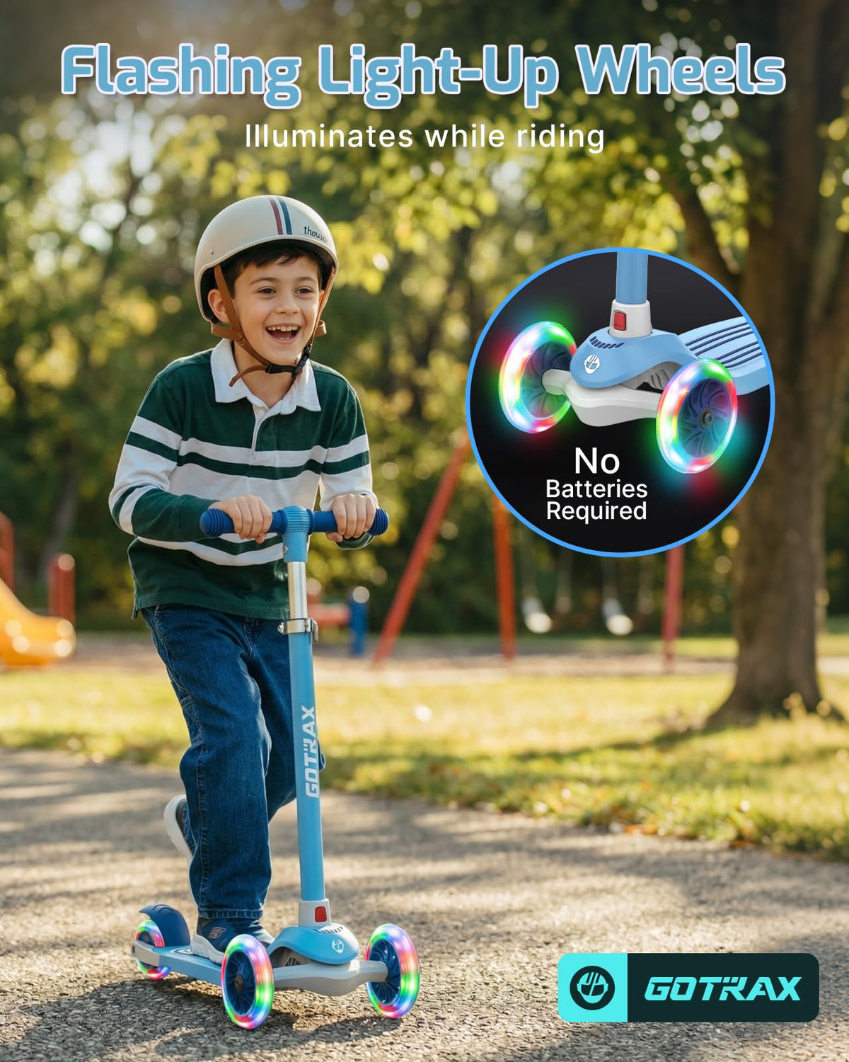Kids 3 Wheels Kick Scooter L206669