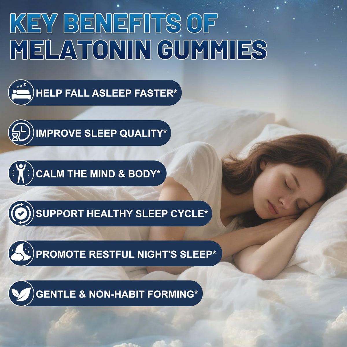 10mg Melatonin Gummies 60 Count S1100