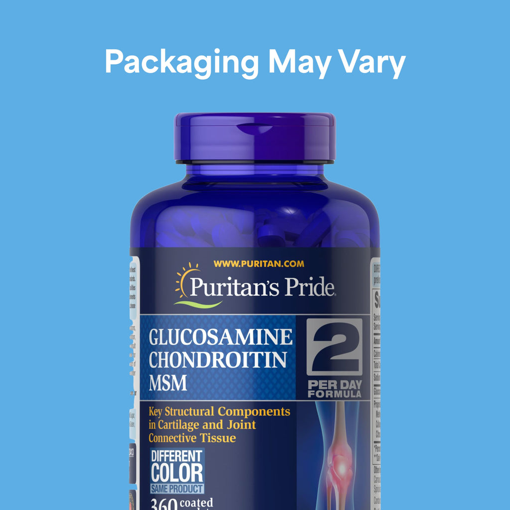 Glucosamine Chondroitin MSM 360 Coated Tablets J28477