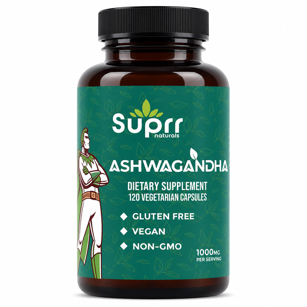Ashwagandha 1000mg Supplement 120 Capsules E177
