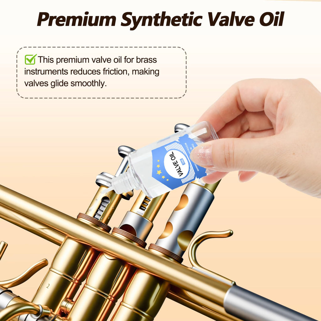 10 Pieces Trumpet Cleaning Kit I6772