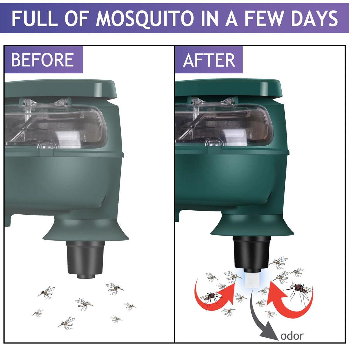 2 Mosquito Attractant Bait Refill X67541
