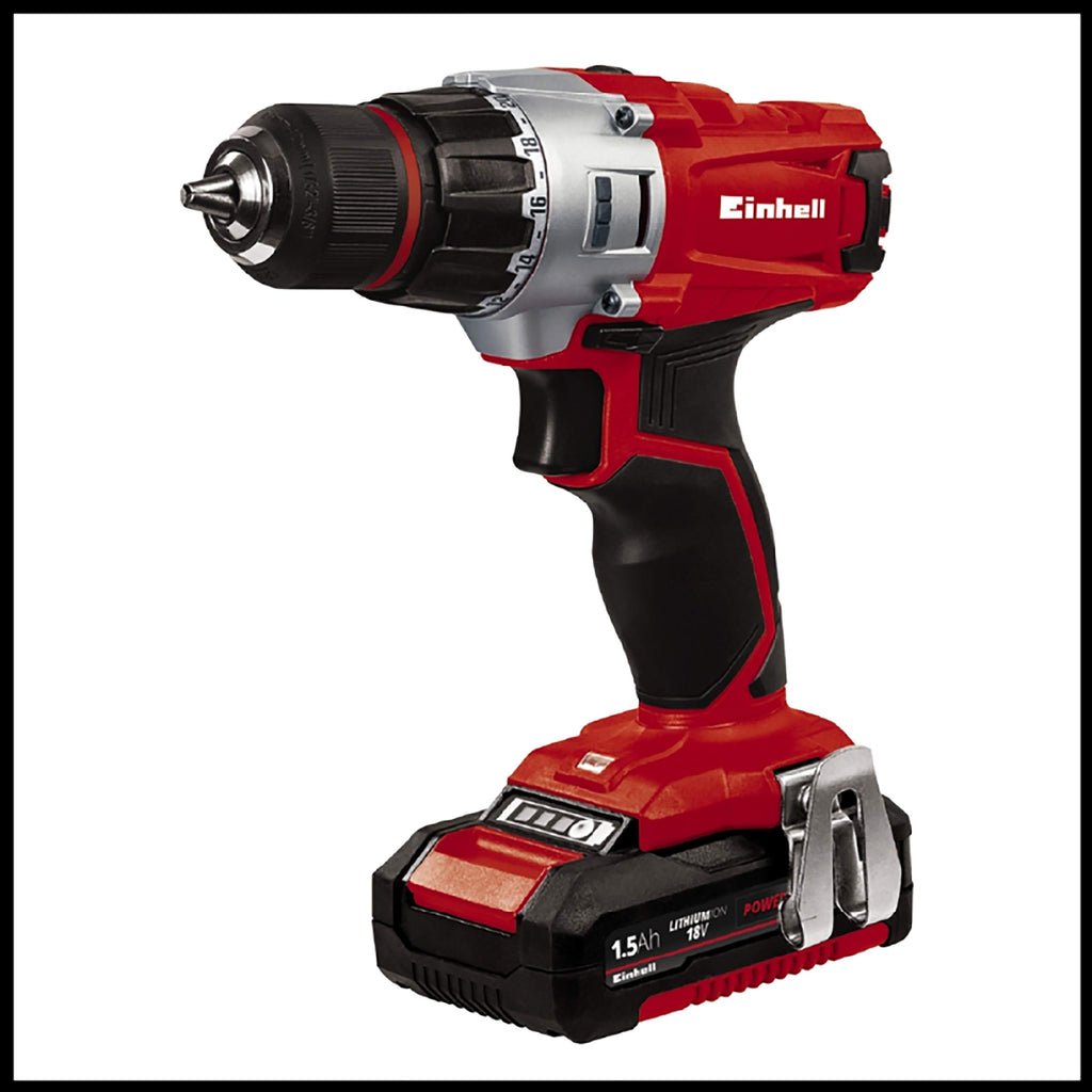 18-Volt 3/8-Inch Cordless Drill Kit with Battery and Charger F7190