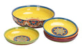 Ceramic Pasta Bowl Set of 5, Microwave & Dishwasher Safe Q78610