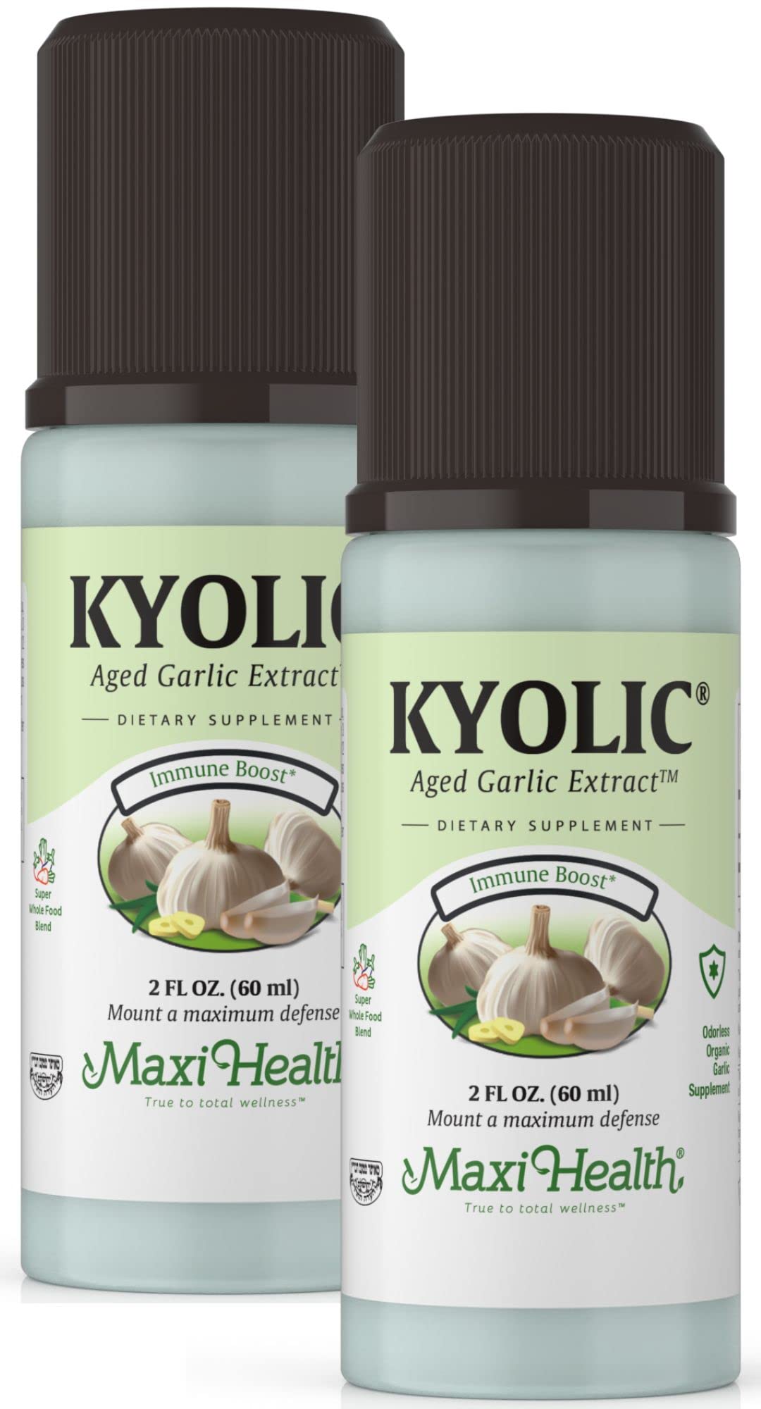Odorless Aged Garlic Extract Liquid 2 Pack H655273