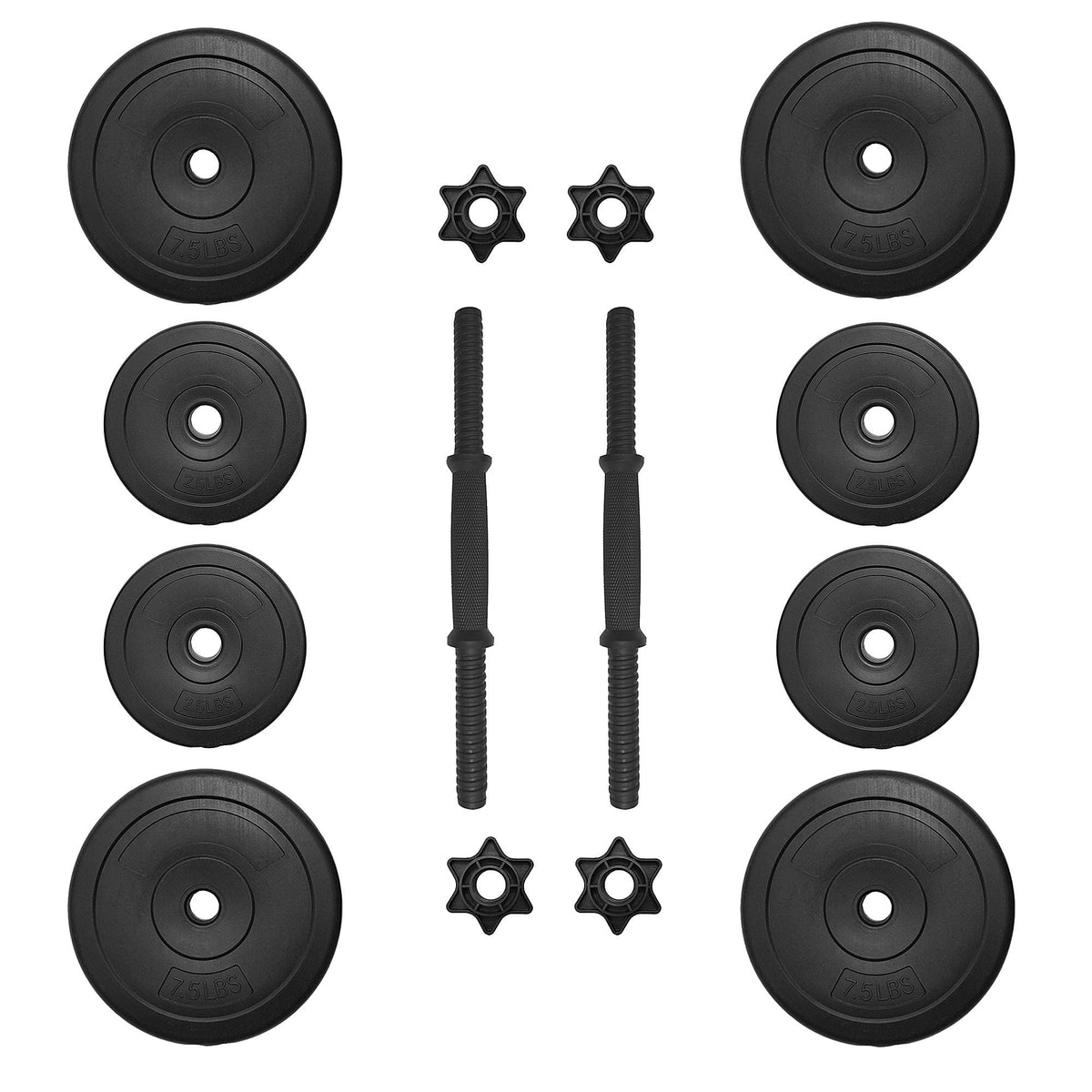 Cast Iron Adjustable Dumbbell Weight Set S5259
