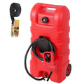 15 Gallon Portable Gas Fuel Tank Container with Pump and Hose V580229