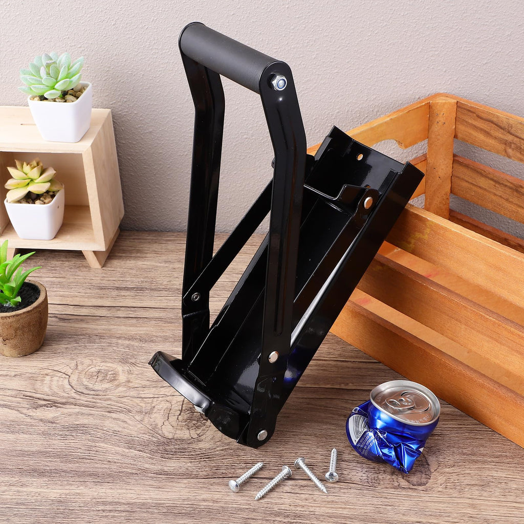 Stainless Steel Black Can Crusher M8876