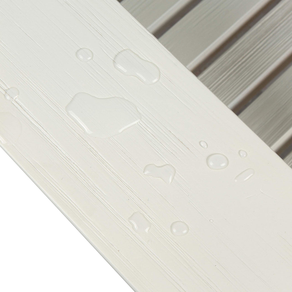 Eggshell White Wooden Adirondack Chair J793671