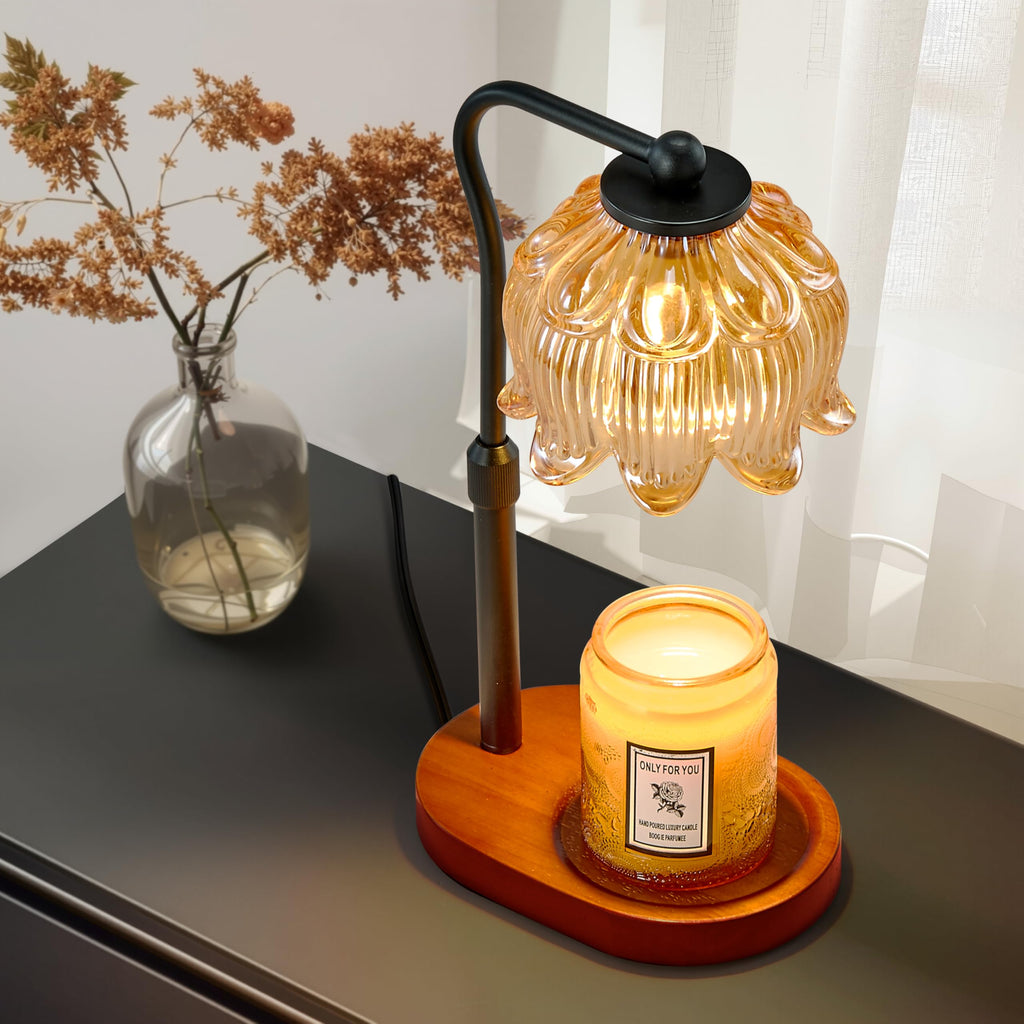 Candle Warmer Lamp with Timer & Stepless Dimming G7623