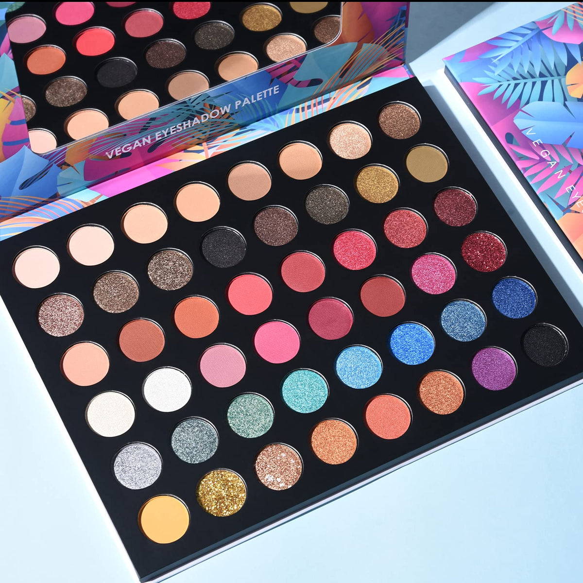 48 Colors Shimmer Glitter Eyeshadow Palette B45075