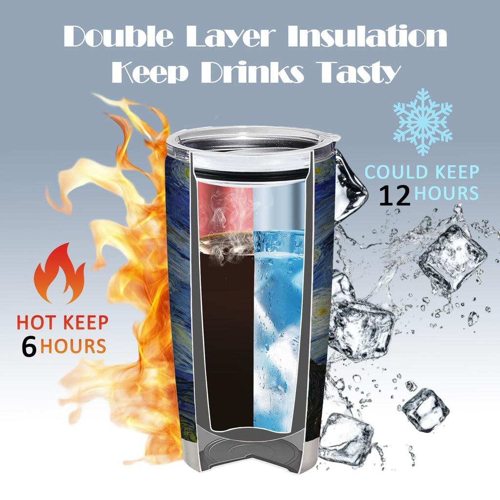 20oz Insulated Stainless Steel Tumbler with Lid I259