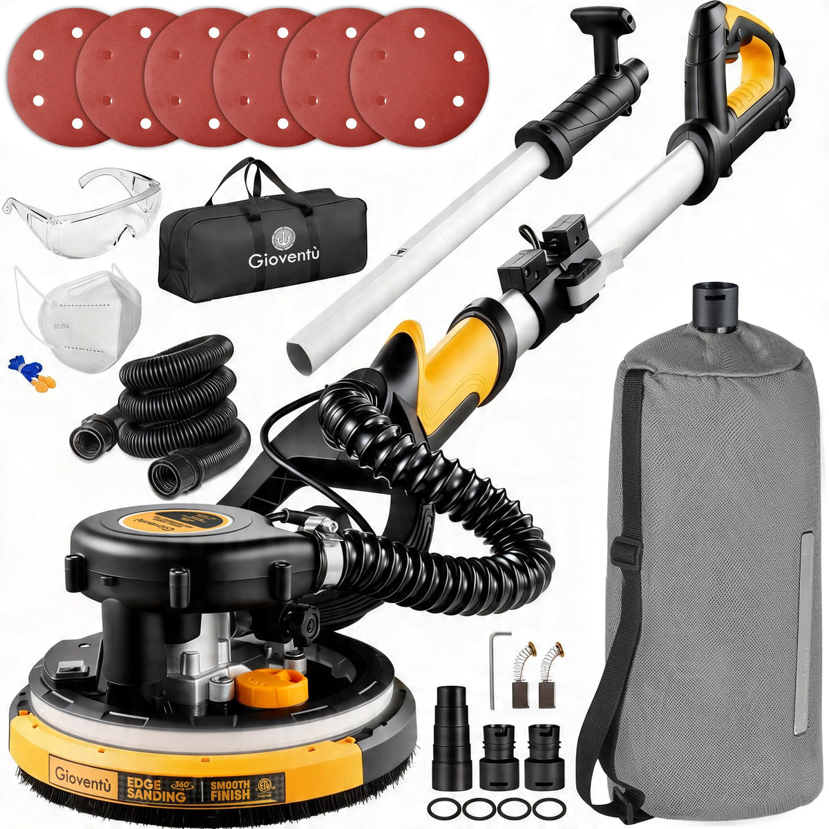 Electric Drywall Sander with Vacuum R888598