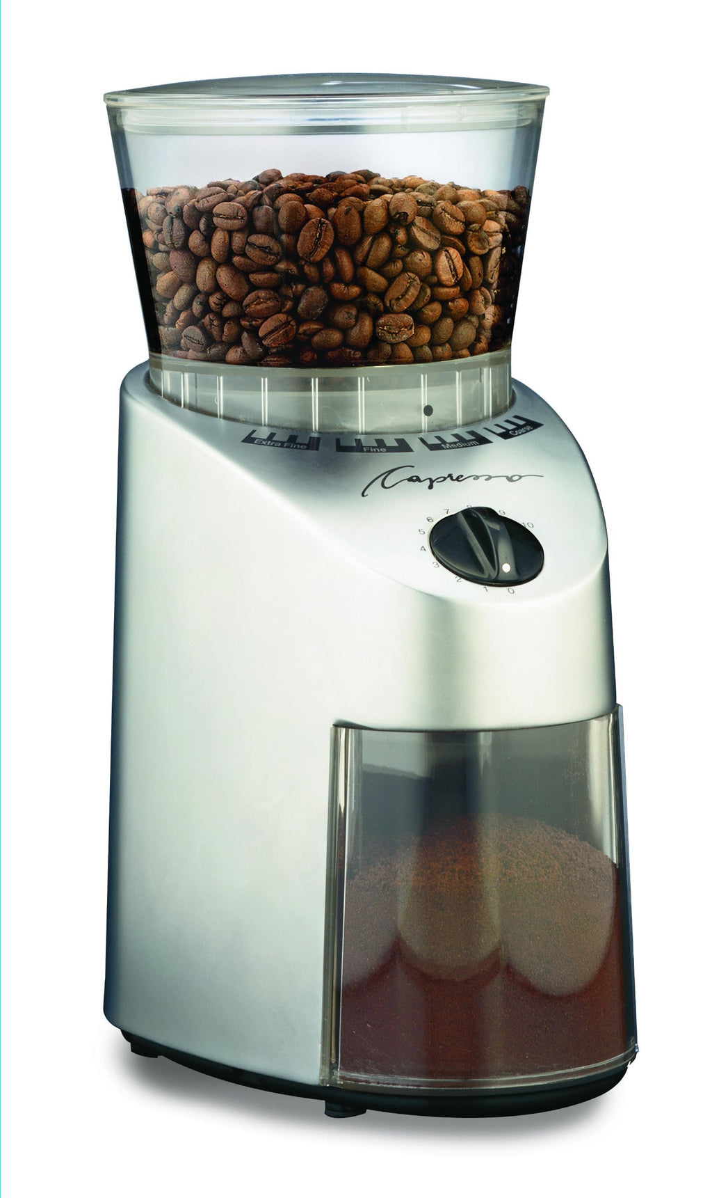 Conical Burr Grinder, Brushed Silver H206