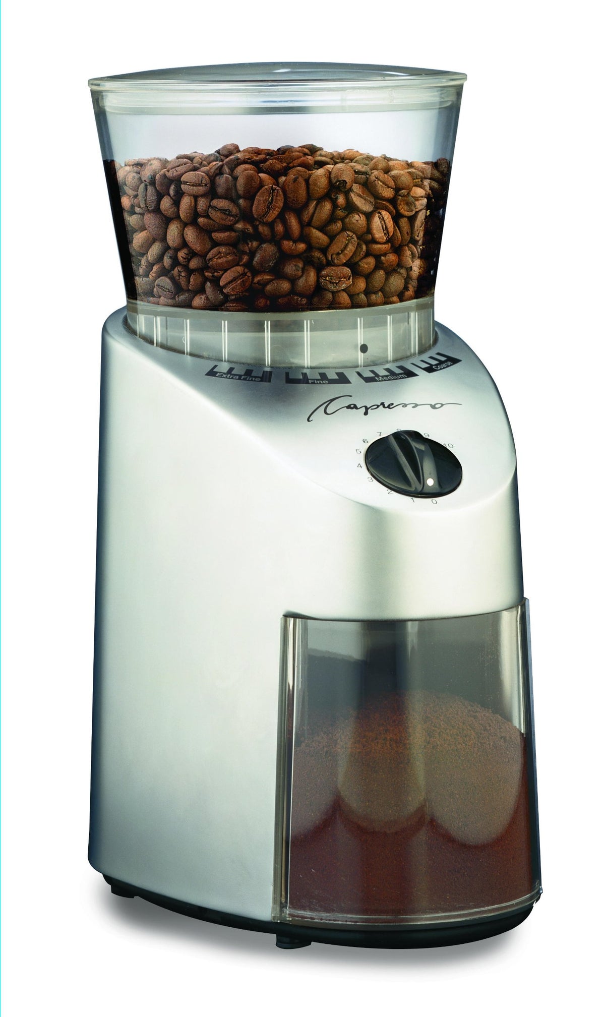 Conical Burr Grinder, Brushed Silver H206