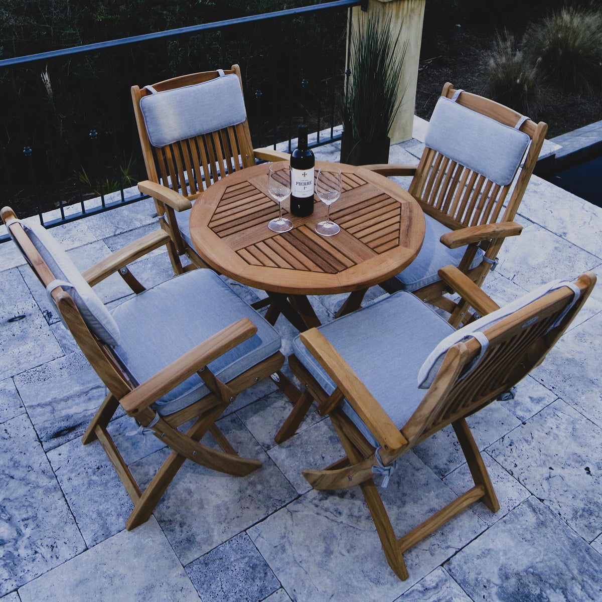 Teak Folding Table Z314224