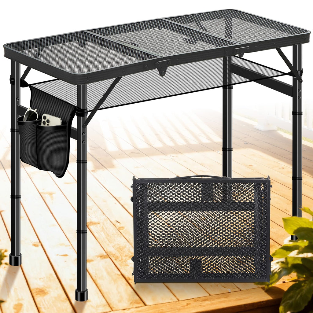 3ft Aluminum Folding Camping Table N4737