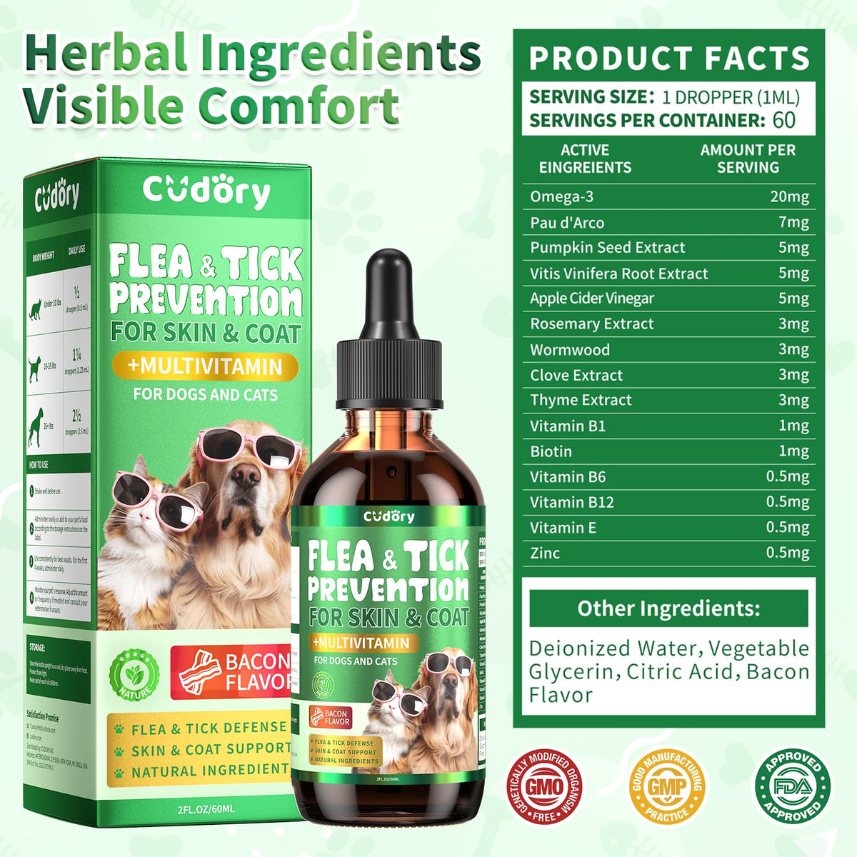 Oral Flea Drops with Multivitamins C40979
