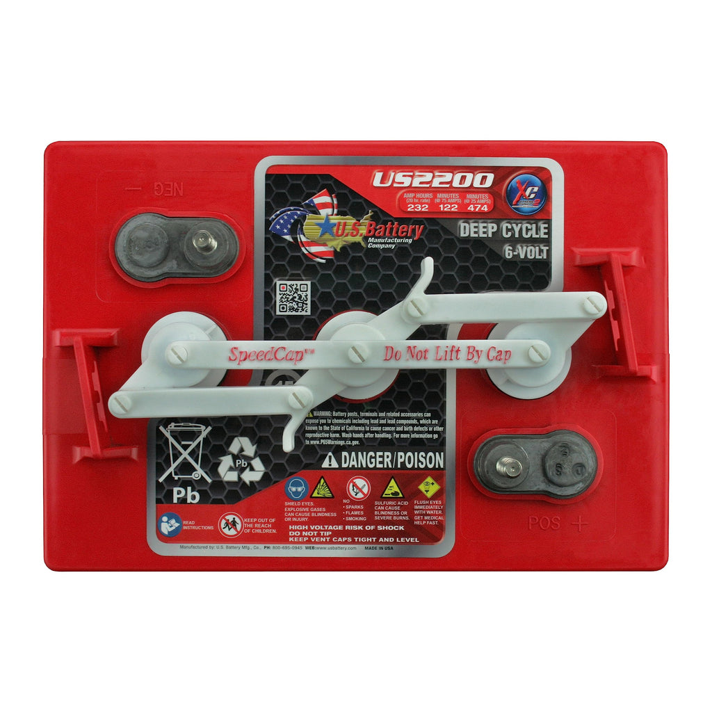 6V Deep Cycle Batteries 4 Pack W68697