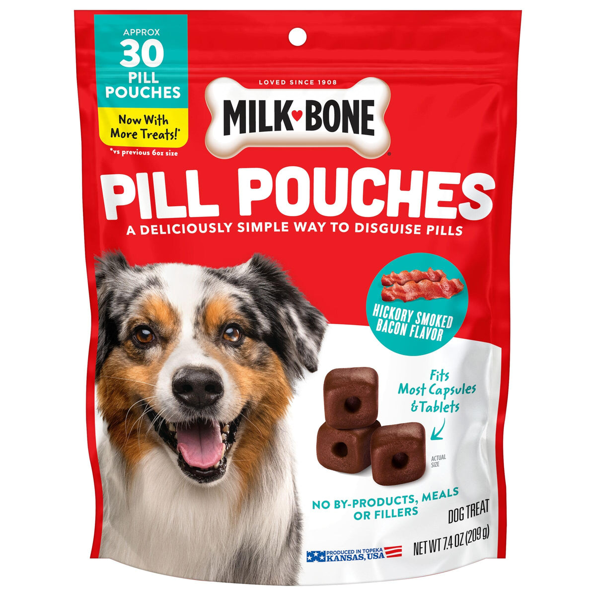 Hickory Smoked Bacon Flavor Pill Pouches L236