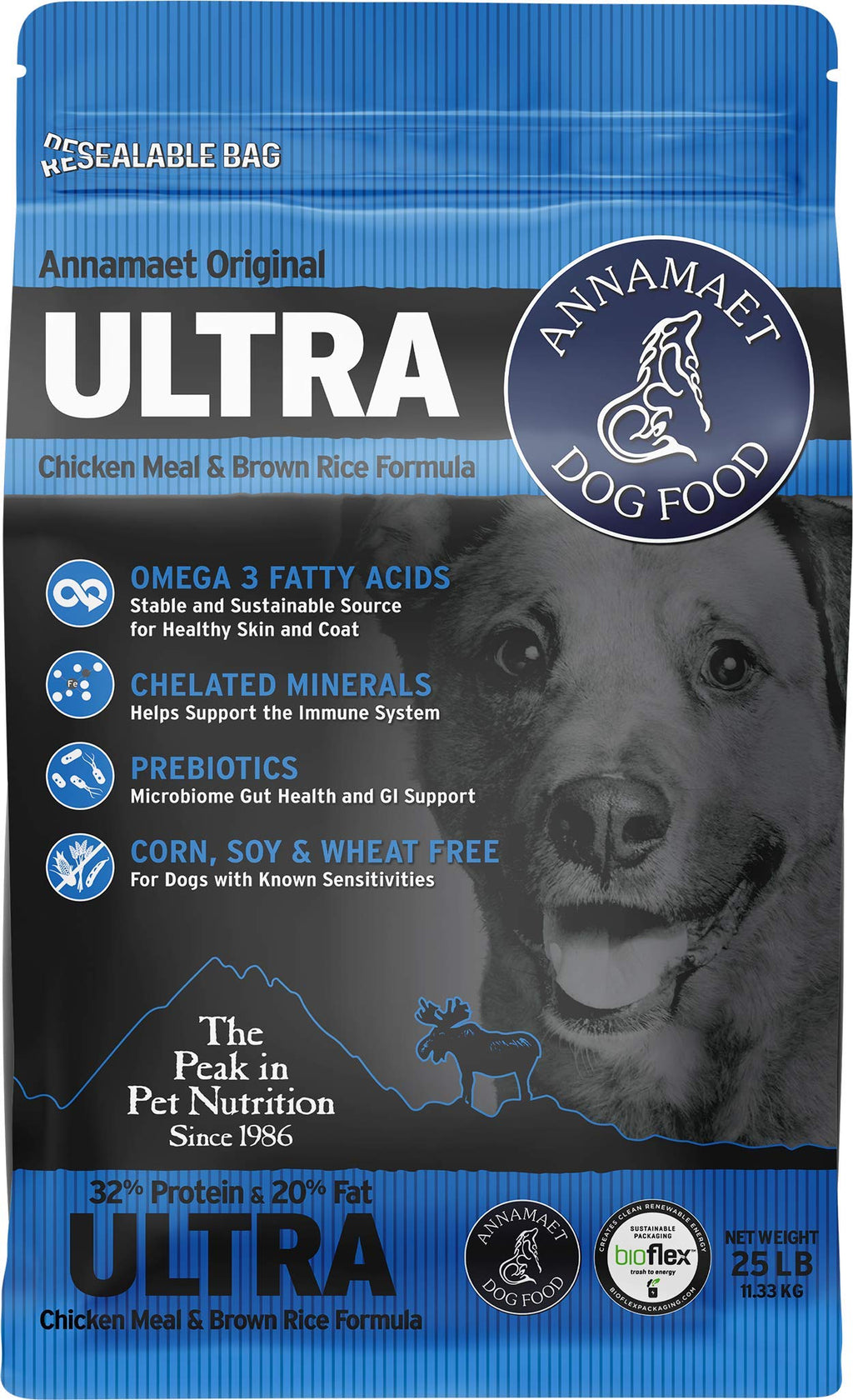 Chicken & Brown Rice Dry Dog Food 25-lb Bag P21114