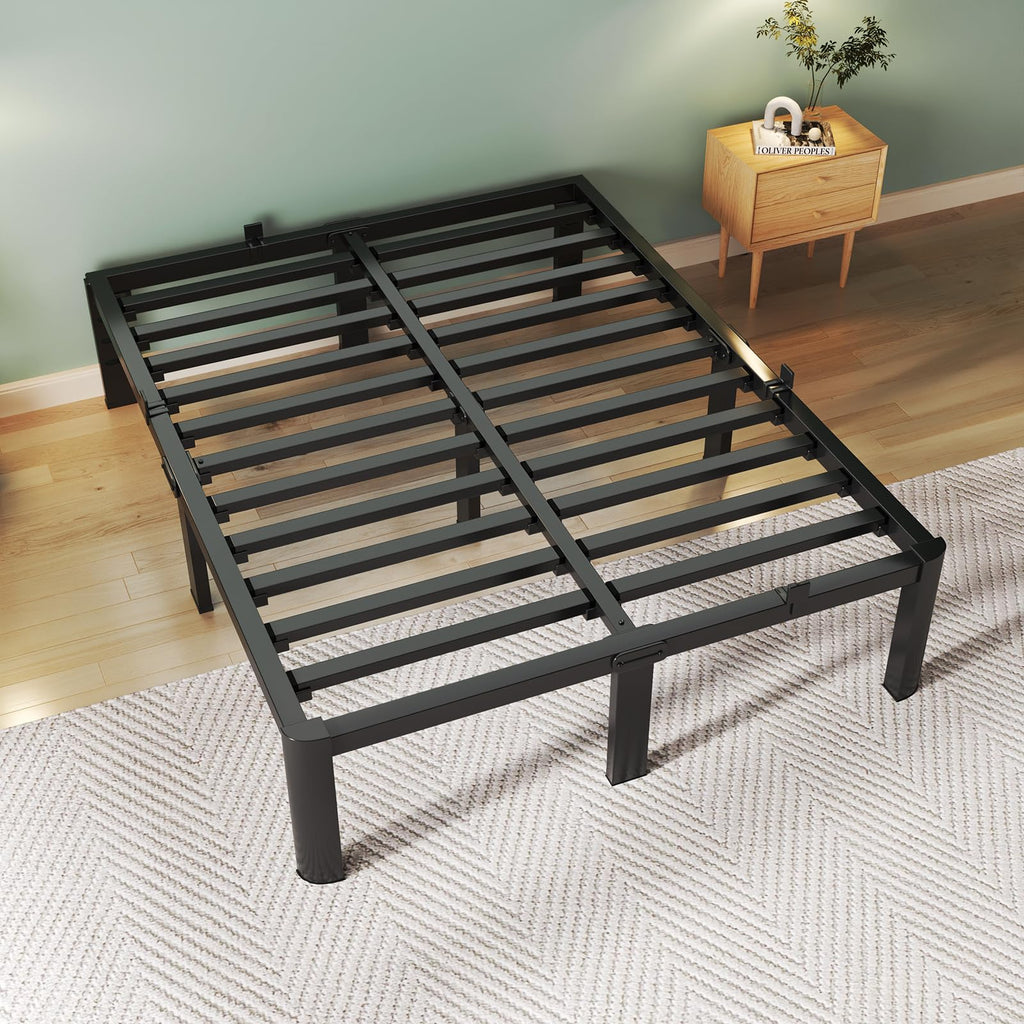 Queen Size 18 Inch Metal Platform Bed Frame Z8969