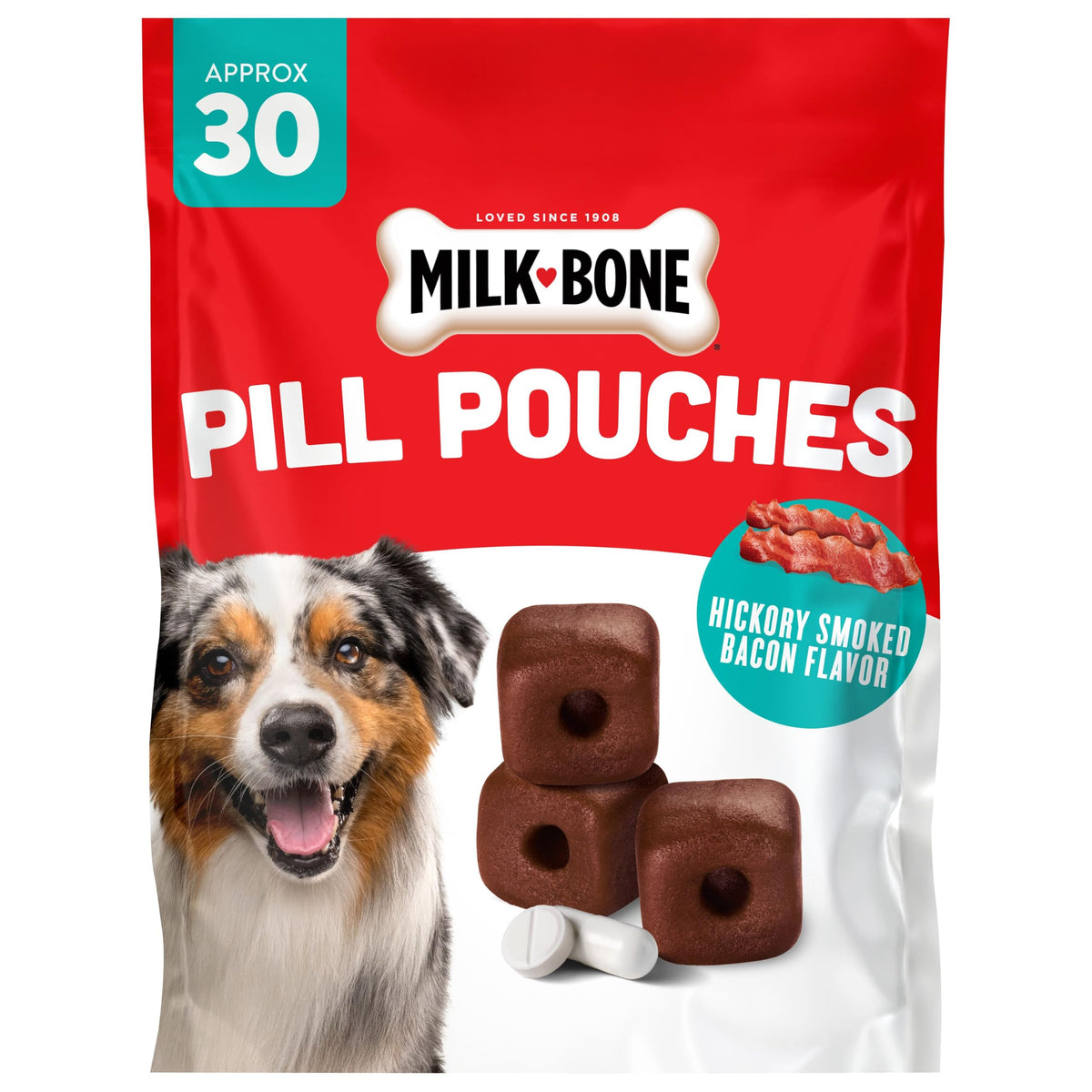 Hickory Smoked Bacon Flavor Pill Pouches L236