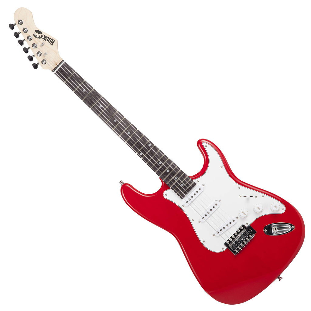 Red Full Size Electric Guitar Kit with 10W Amp & Gig Bag V873303