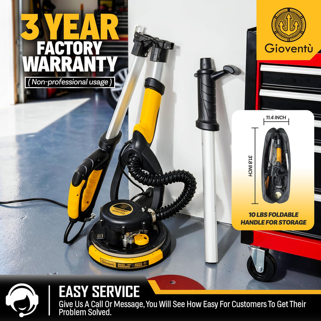 Electric Drywall Sander with Vacuum R888598