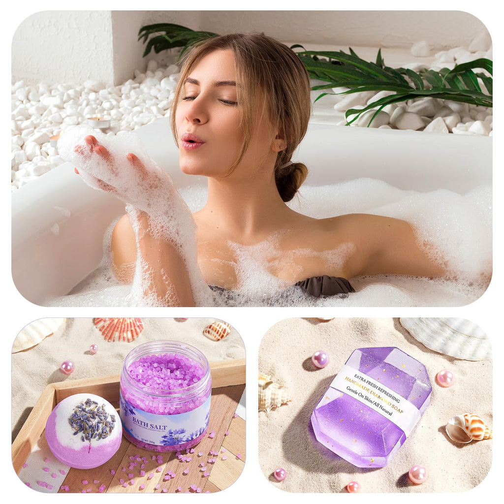 Flannel Blanket Spa Care Package F45866