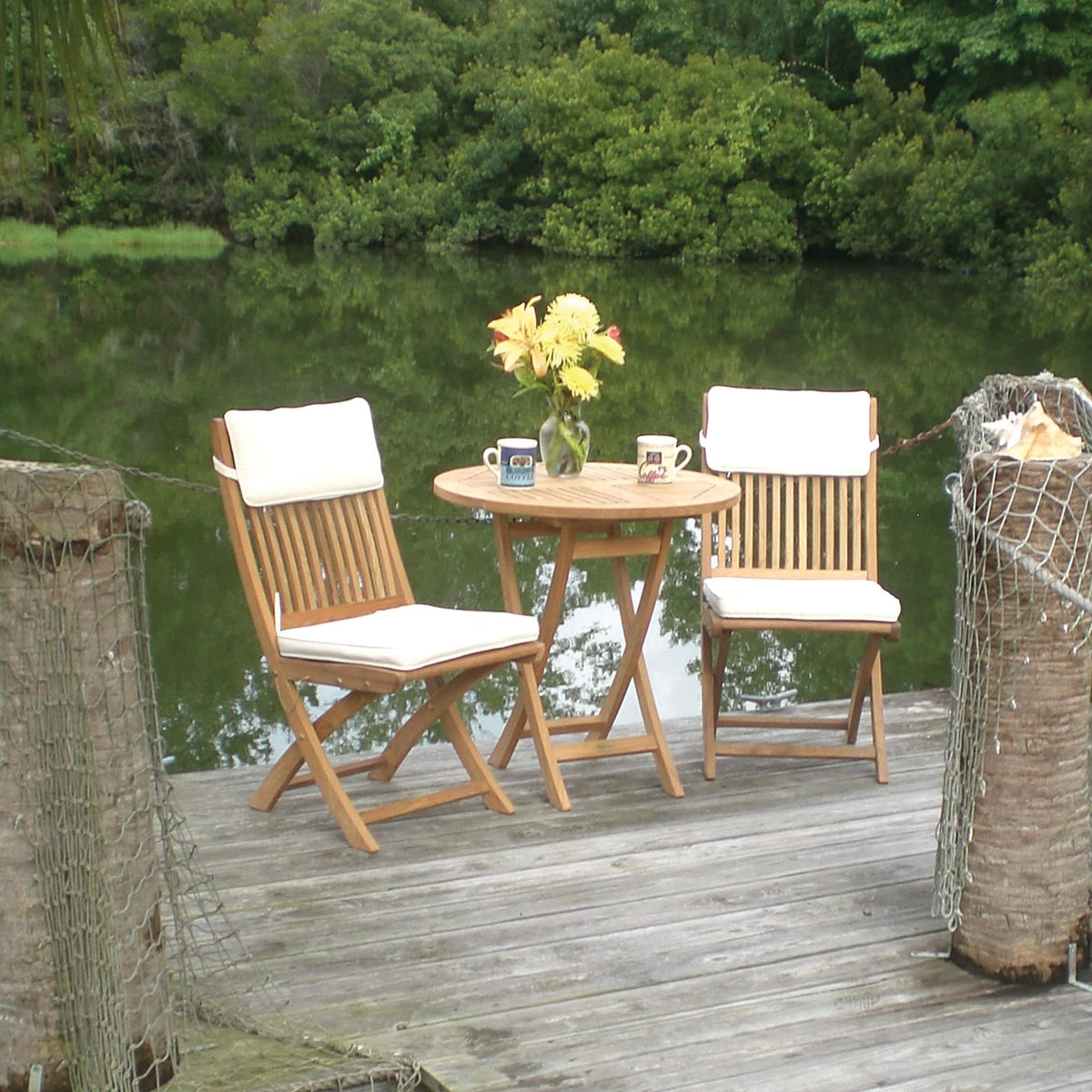 Teak Folding Table Z314224
