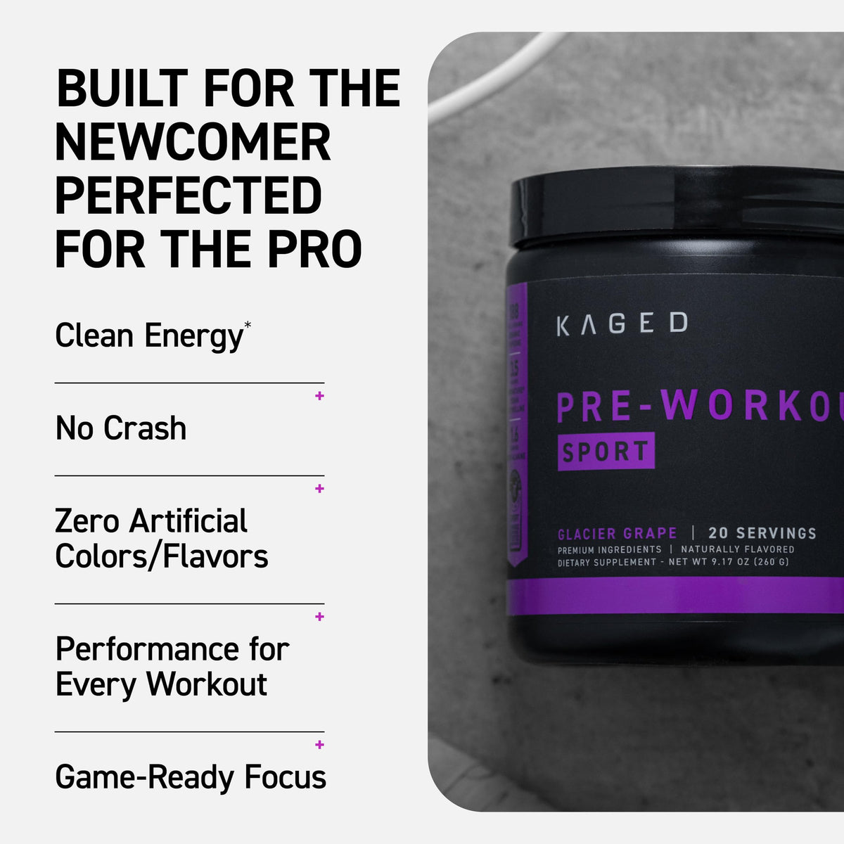Pre Workout Powder 20 Servings E5040
