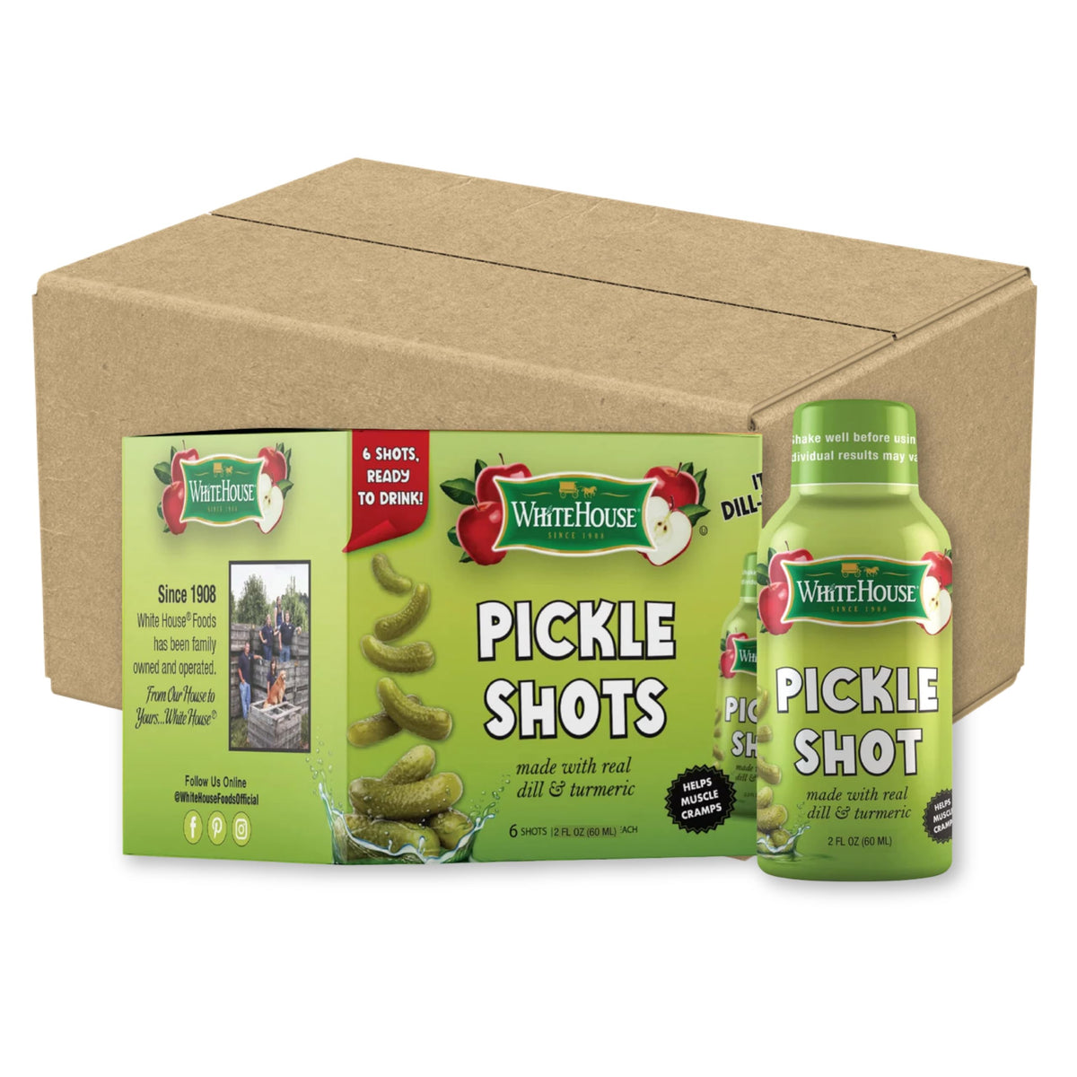 Dill Pickle Juice 2 Fl Oz Pack of 24 D64058