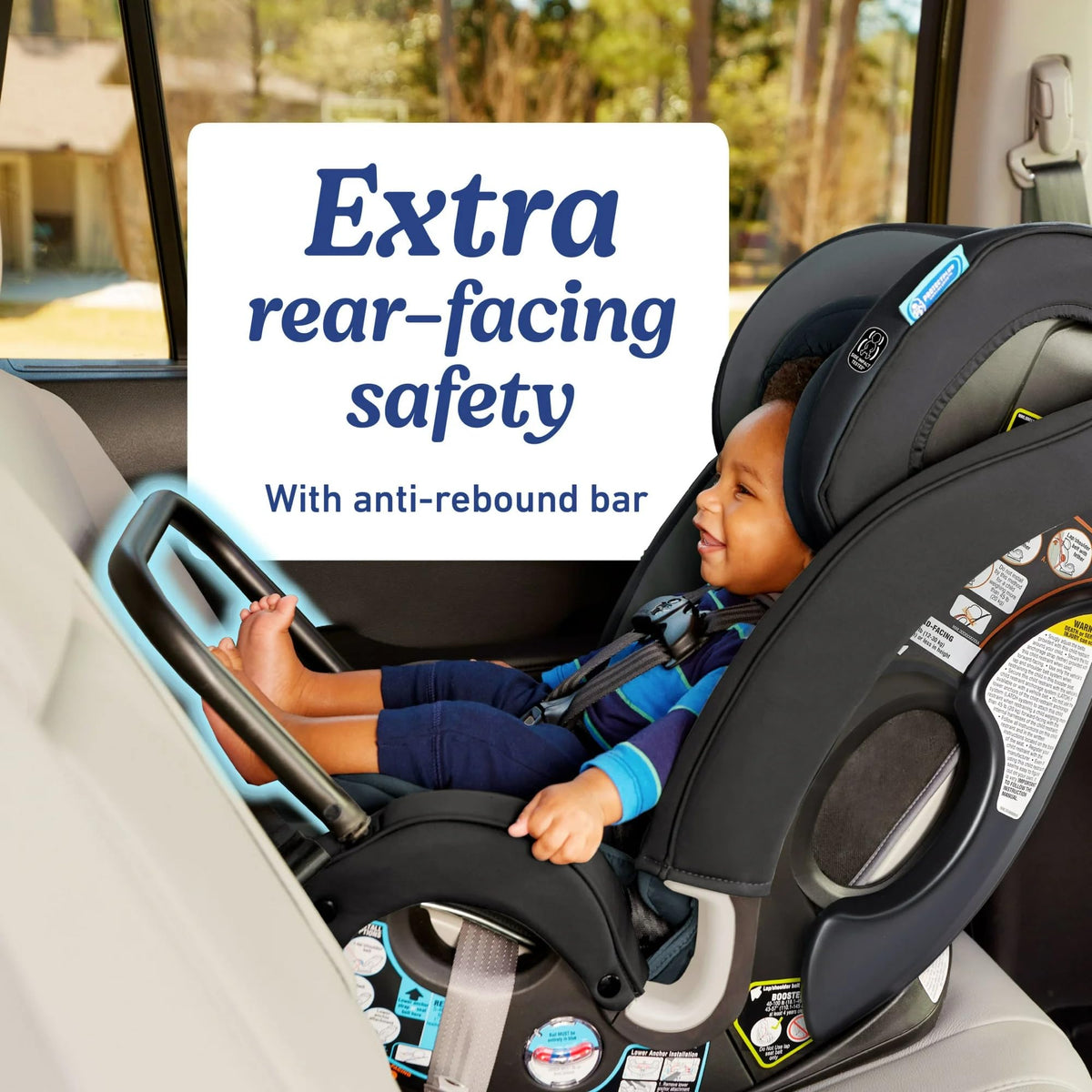 3-in-1 Car Seat with Anti-Rebound Bar I5640